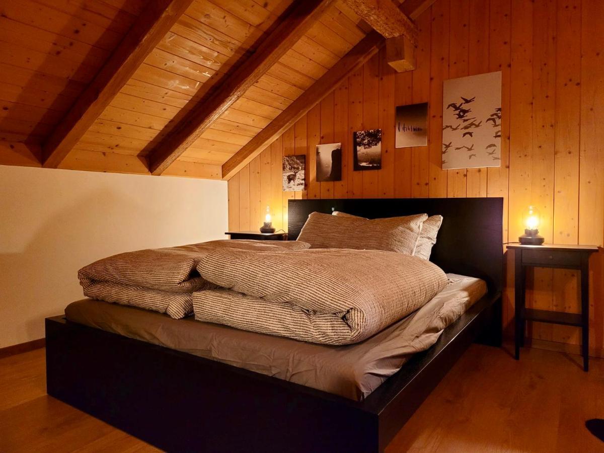Forest View Apartment In Leissigen By Interlaken With No Kitchen Exteriér fotografie